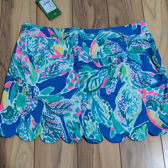NWT! Lilly Pulitzer Lorelie Skort Beckon Blue Wake Up Call Size 6 - Picture 4 of 13